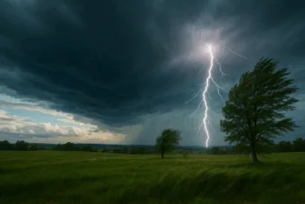 Zivatarokkal érkezik a lehűlés – ilyen lesz a holnapi időjárás augusztus 3-án
