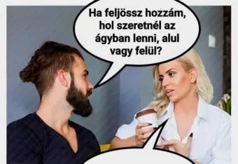Vicc: Alul vagy felül?