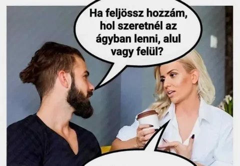 Vicc: Alul vagy felül?