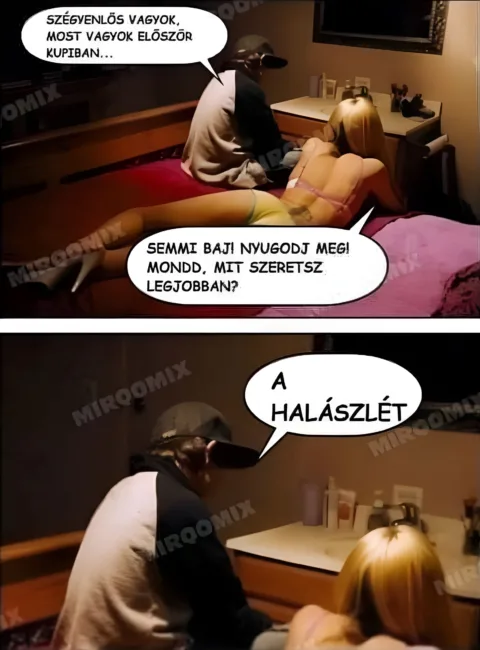 Vicc: Szégyenlős vagyok…