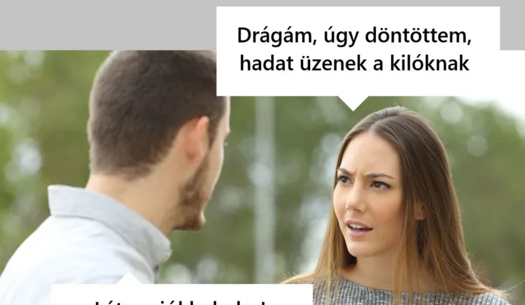 Vicc: Drágám, úgy döntöttem…
