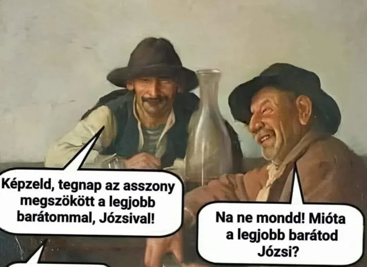 Vicc: Képzeld az asszony…