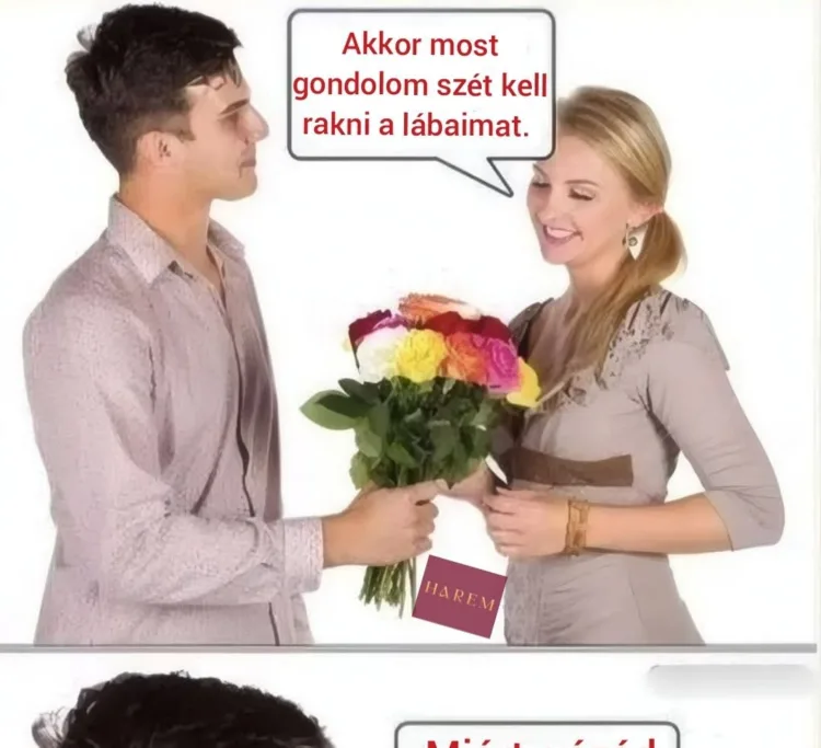 Vicc: Akkor most gondolom…