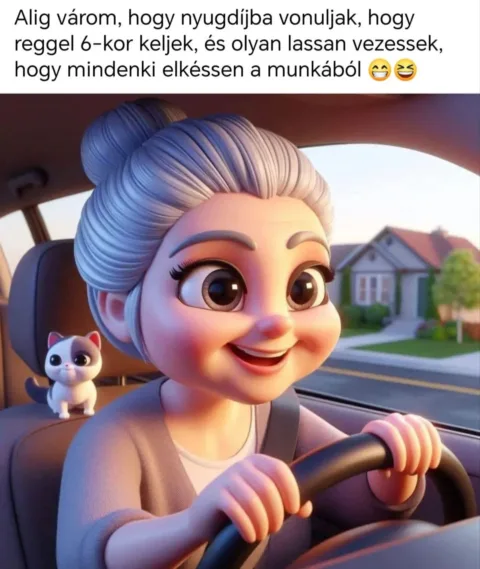 Alig várom, hogy nyugdíjba vonuljak...