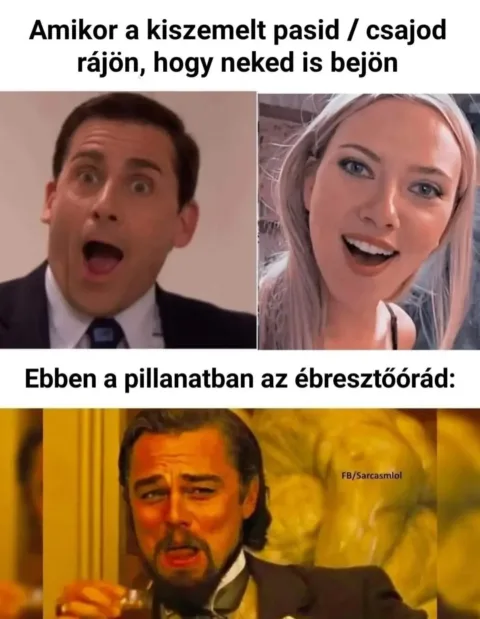 Amikor a kiszemelt pasid / csajod rájön, hogy neked is bejön...