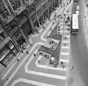 1976.  Bp., Ferenciek tere (Felszabadulás tér).
FŐMTERV
 #RK1754467207