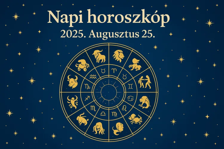 Napi horoszkóp – 2025. augusztus 25.: Négy jegy életében most új fejezet kezdődhet