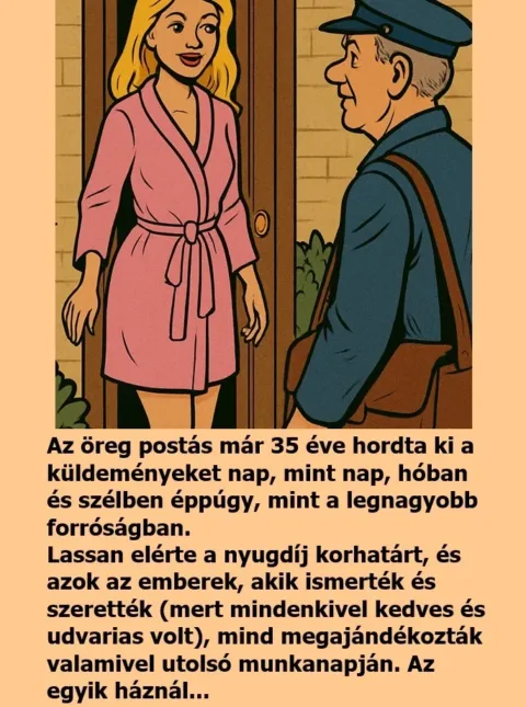 VICC: Az öreg postás már 35 éve AZ ÖREGPOSTAST TELEVÍZHETŐ MUNKÁJA