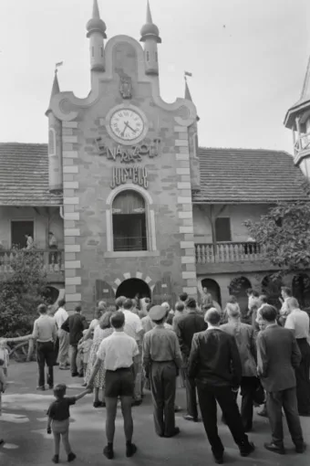 Városliget, Vidámpark, Elvarázsolt Kastély, 1962, Kotnyek Antal/96375fortepan. #RK1753759429