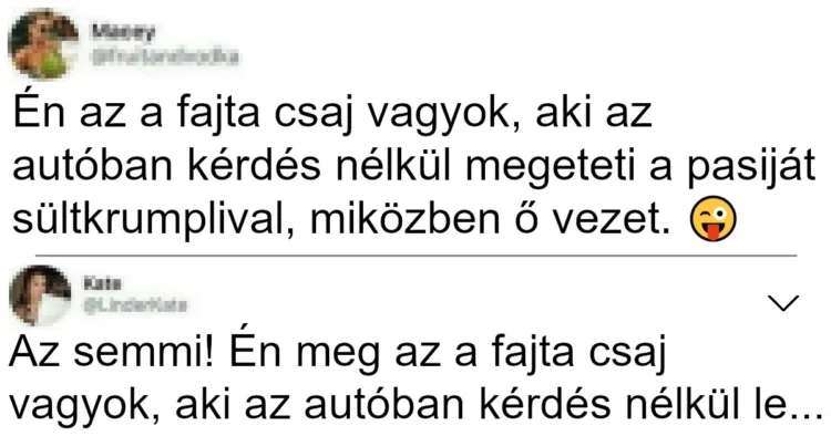 Vicc: Nagyszájú emberek, akiknek mindenre van egy frappáns válaszuk