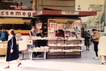 1980-as évek. Bp., Móricz Zsigmond körtér, jobbra a Villányi út.
BRK
 #RK1758734403