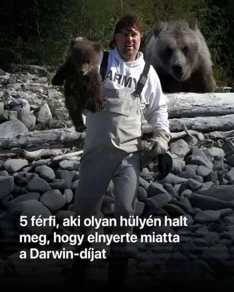 Öt olyan férfi, aki rendkívül ostoba halállal nyerte el a Darwin-díjat