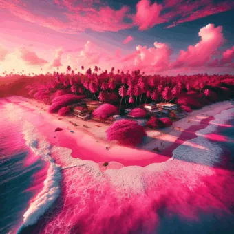 A rózsaszín víz titka: Tudd meg, miért bukkannak fel ilyenkor a Salvador-i strandokon!