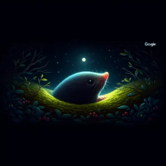 A vakond, aki már születése óta sötétben él – és ez nem is furcsa!