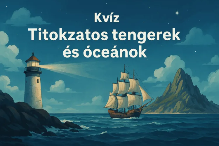 Kvíz Titokzatos tengerek és óceánok