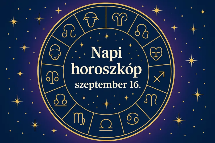 Mai horoszkóp – szeptember 16.