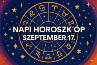 Mai horoszkóp – szeptember 17.