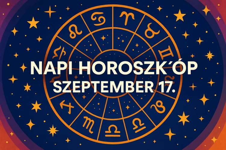 Mai horoszkóp – szeptember 17.