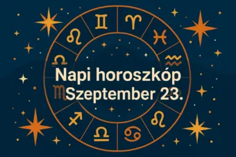 Mai horoszkóp – szeptember 23.