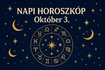 Napi horoszkóp – Október 3.: Egy meglepő esemény színesíti a mai napot több jegynél