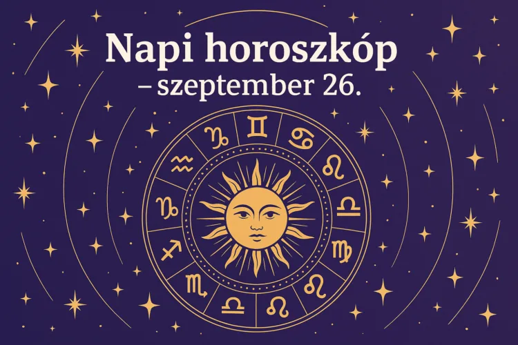 Napi horoszkóp – szeptember 26.: Két jegynek ma bátor lépést kell tennie