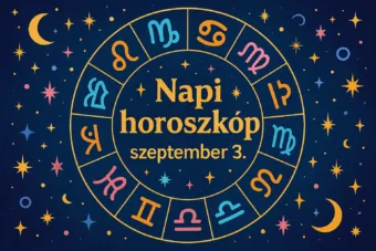 Napi horoszkóp – szeptember 3.: Két csillagjegy előtt új fejezet indulhat