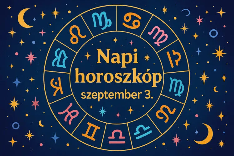 Napi horoszkóp – szeptember 3.: Két csillagjegy előtt új fejezet indulhat