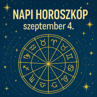Napi horoszkóp – szeptember 4.: Három jegy ma váratlan ajándékot kaphat