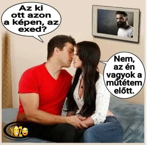 Az ki ott azon a képen, az exed?