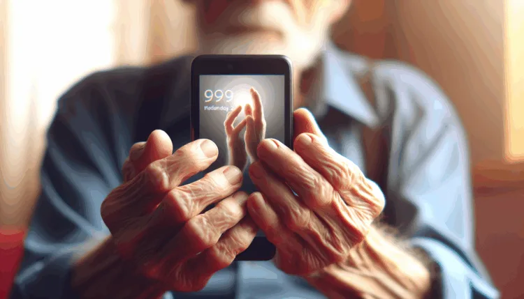 Vicc: Bácsi, ma is nehéz az élet, hát nézze, hogy milyen kicsi a mobilom!…