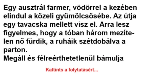 Vicc: Egy ausztrál farmer