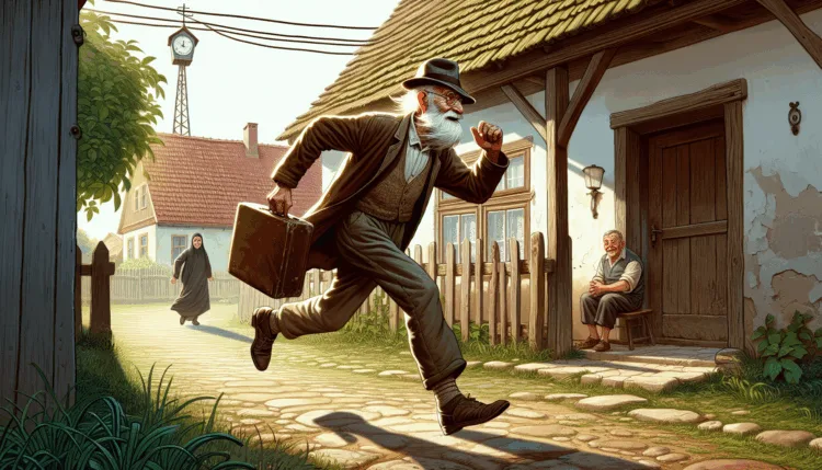 Vicc: Józsi bácsi megérkezik a faluba, és mindjárt a plébánoshoz rohan: