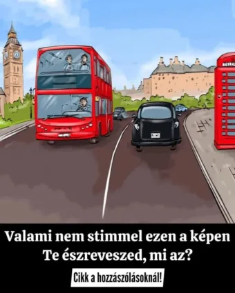 Rejtvény: Valami nem stimmel ezen a képen – te észreveszed, mi az?