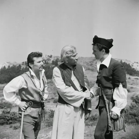 1963.  Zenthe Ferenc ,Molnár Tibor és Tordy Géza A Tenkes kapitánya című film fo… #RK1760558455