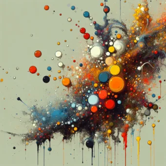 Meglöbbentő, de igaz: a „kémiai Jackson Pollock” – hogyan született a világ legfurcsább festménye?
