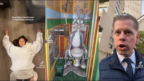 Tiktoks, hogy le kell ülnie a nézés közben
 – videó