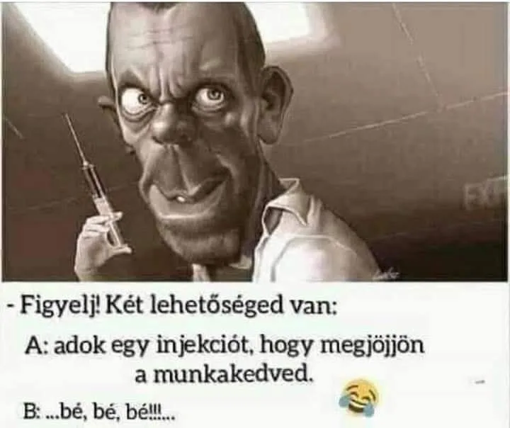 Figyelj! Két lehetőséged van... Figyelj! Két lehetőséged van...