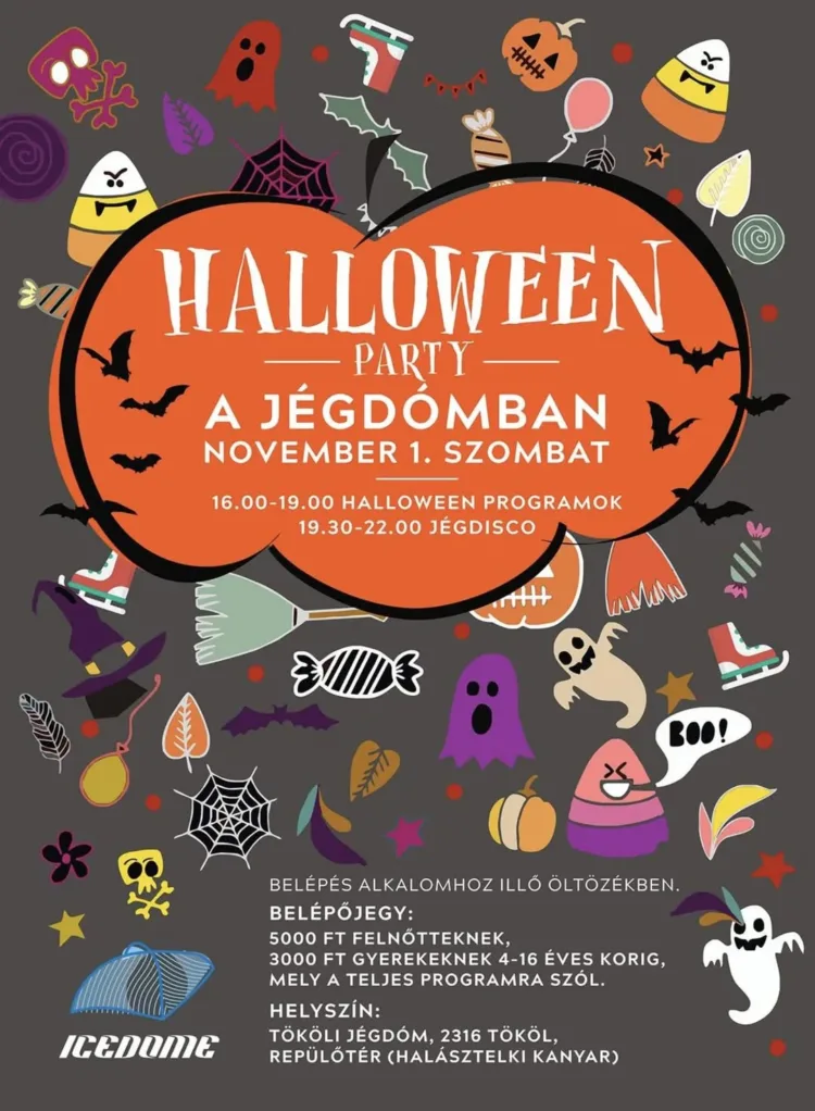 Halloween party a jégdómban november 1. szombat... Halloween party a jégdómban november 1. szombat...
