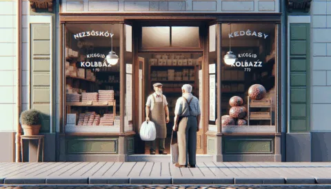 Vicc: A székely bácsi bemegy a boltba, és kér egy kiló kolbászt.