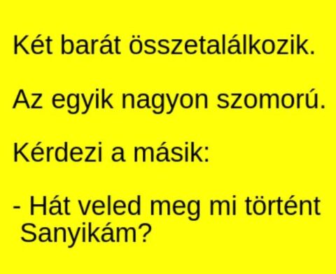 Vicc: A végtelen szomorúság oka –