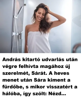 Vicc: András hosszú hónapok óta ostromolta Sárát
