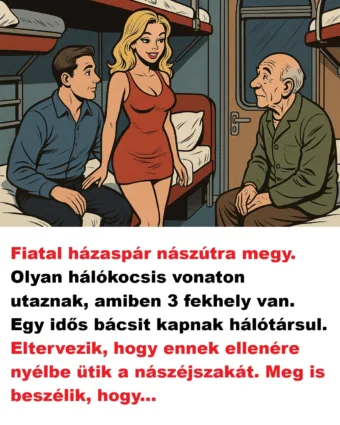 Vicc: Fiatal házaspár nászútra megy