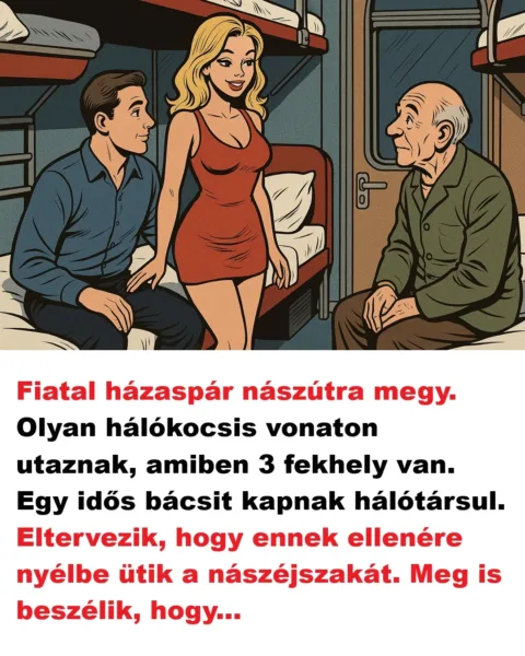 Vicc: Fiatal házaspár nászútra megy