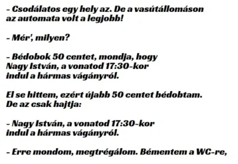 Vicc: Pista bácsi hazatér Amerikából és mesél a falusi kocsmában