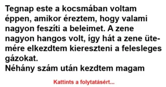 Vicc: Tegnap este a kocsmában voltam éppen Vicc: Tegnap este a kocsmában voltam éppen