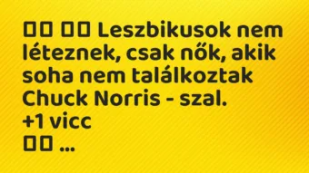 Viccek: Leszbikusok nem léteznek, csak nők, akik soha nem…