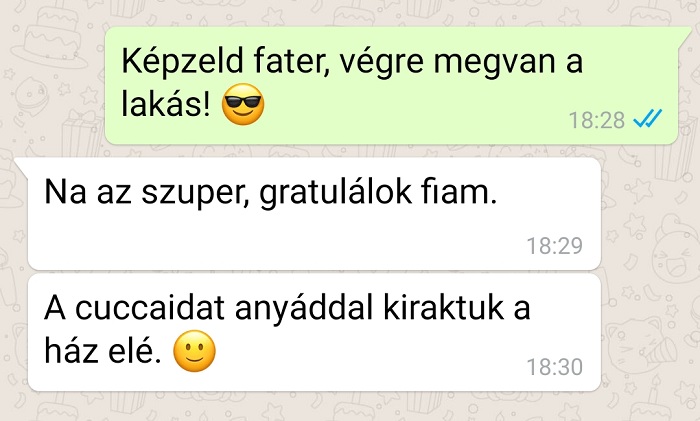 nevettető beszélgetés