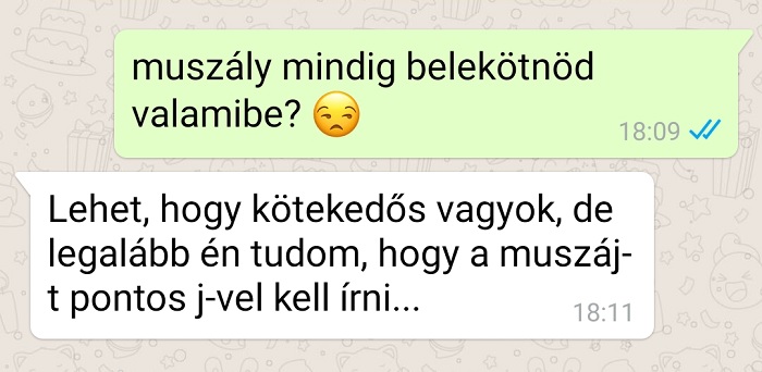 szellemes beszélgetés