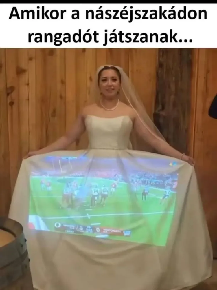 Amikor a nászéjszakádon rangadót játszanak Amikor a nászéjszakádon rangadót játszanak