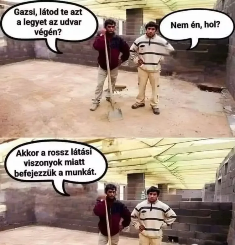 Gazsi, látod te azt a legyet az udvar végén? Gazsi, látod te azt a legyet az udvar végén?